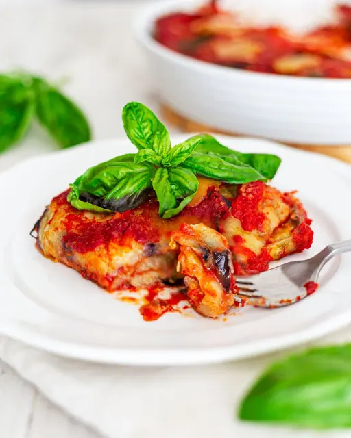 Quadrotto di Parmigiana di melanzane
